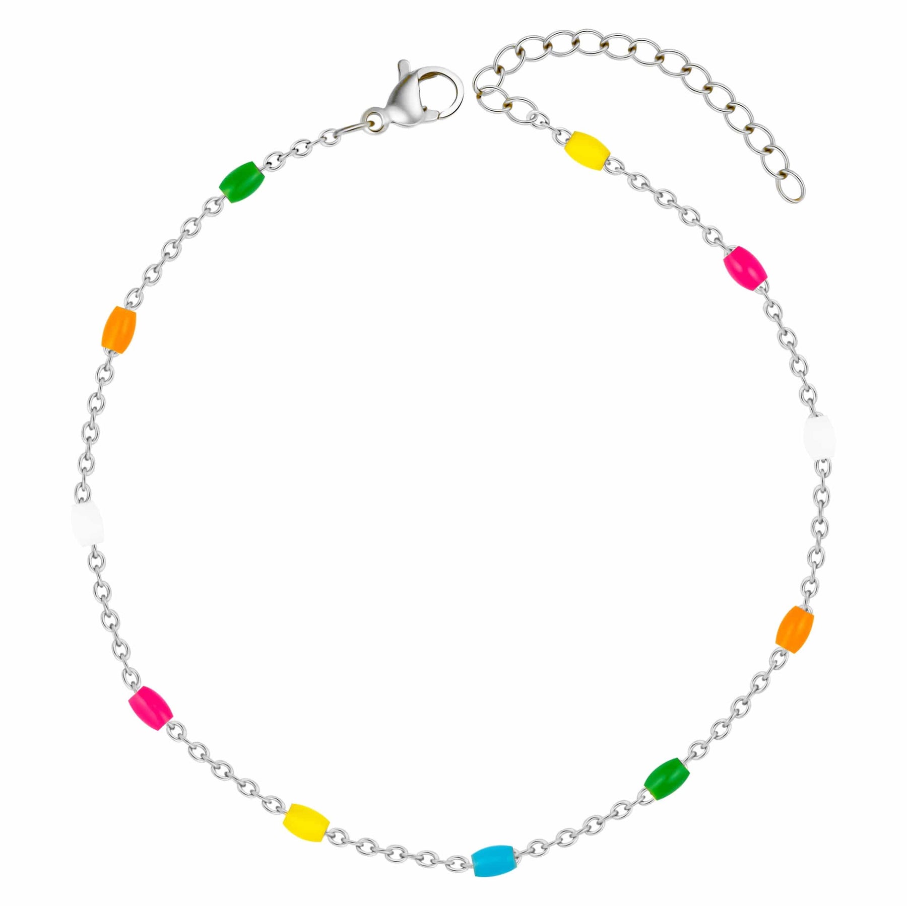 Bohomoon Stainless Steel Lehua Anklet