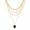 Bohomoon Stainless Steel Lennon Layered Necklace