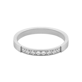 BohoMoon Stainless Steel Lexi Ring Silver / US 3 / UK F / EUR 44 / (midi)