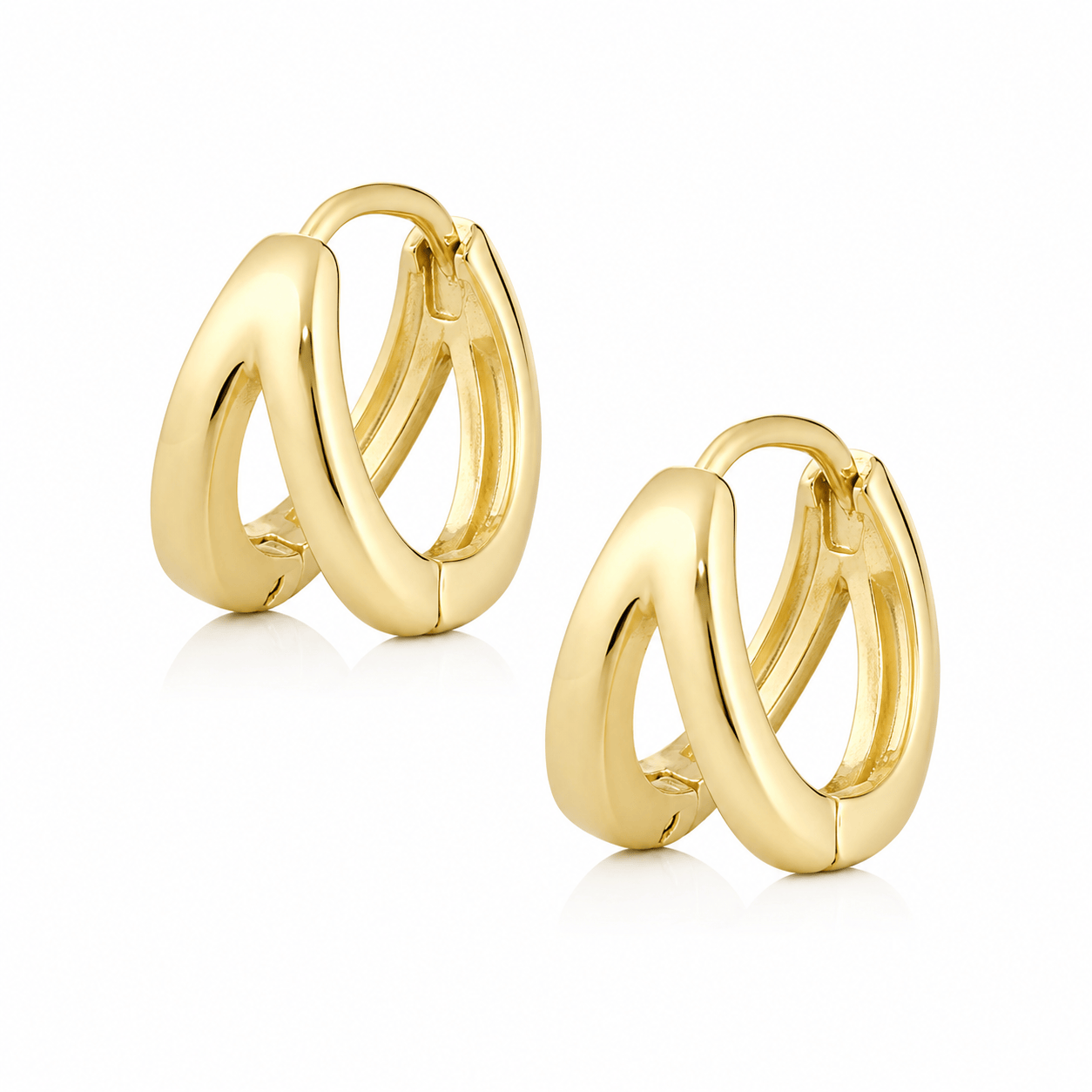 Bohomoon Stainless Steel Liana Hoop Earrings