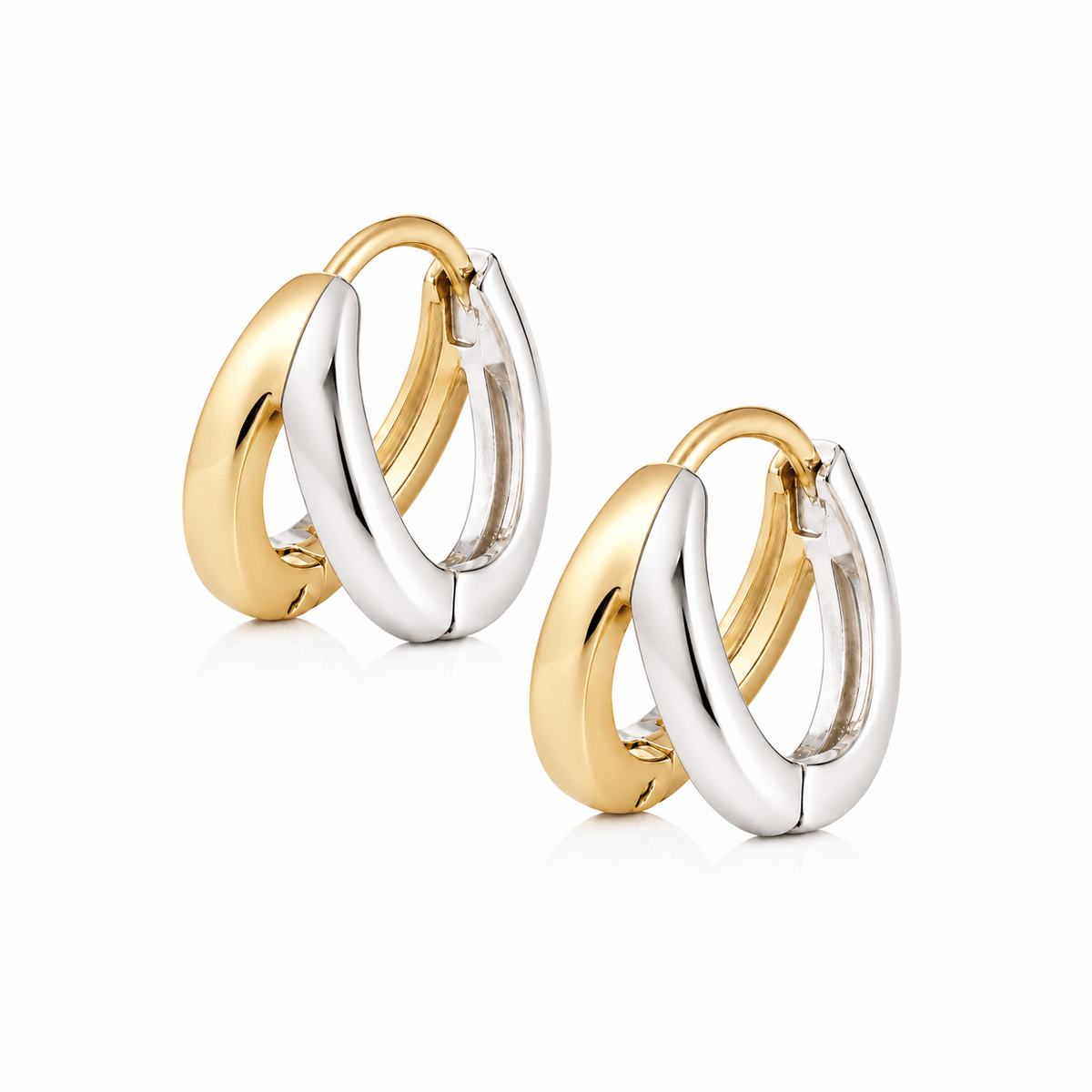 Bohomoon Stainless Steel Liana Hoop Earrings