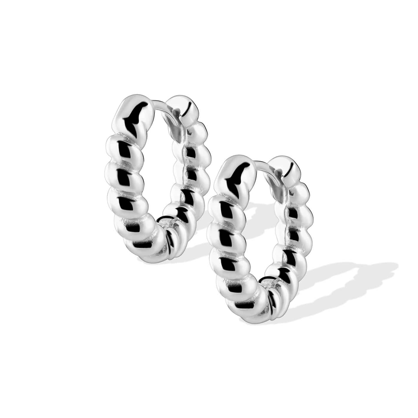 Bohomoon Stainless Steel Liberty Hoop Earrings