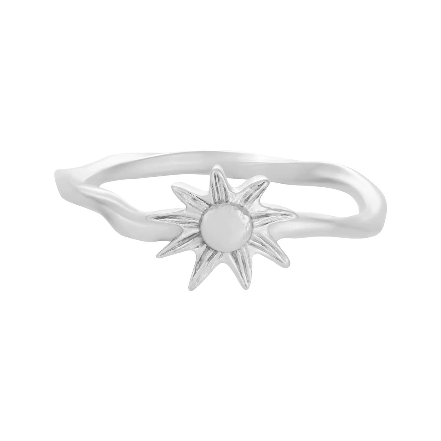 Bohomoon Stainless Steel Lisbon Sun Ring