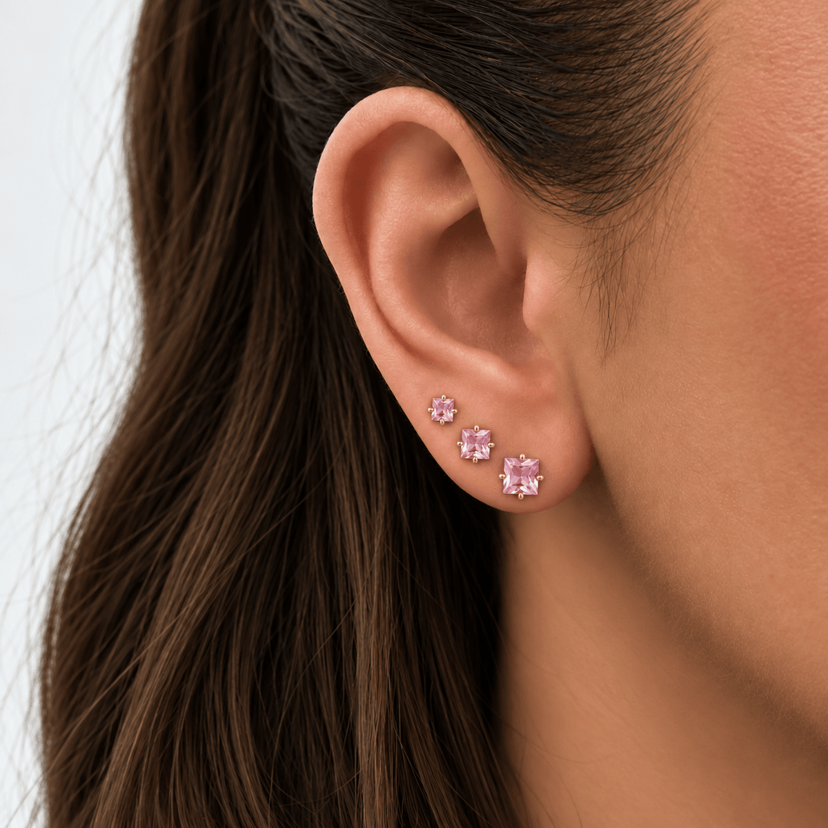Bohomoon Stainless Steel Liv Stud Earrings