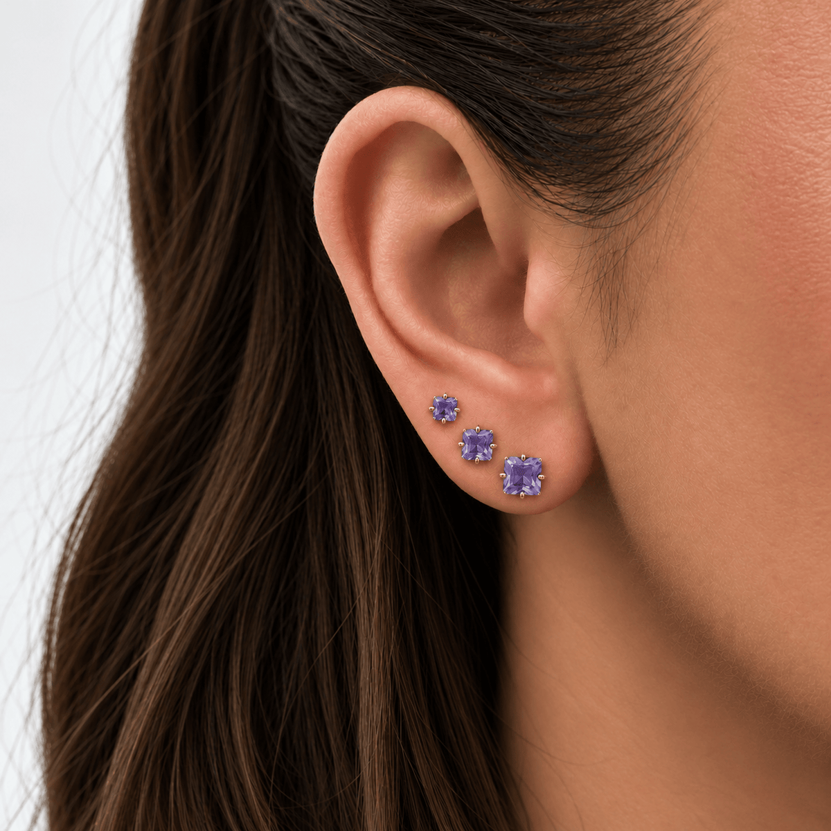 Bohomoon Stainless Steel Liv Stud Earrings