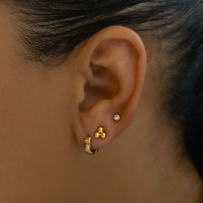 Bohomoon Stainless Steel Liza Stud Earrings