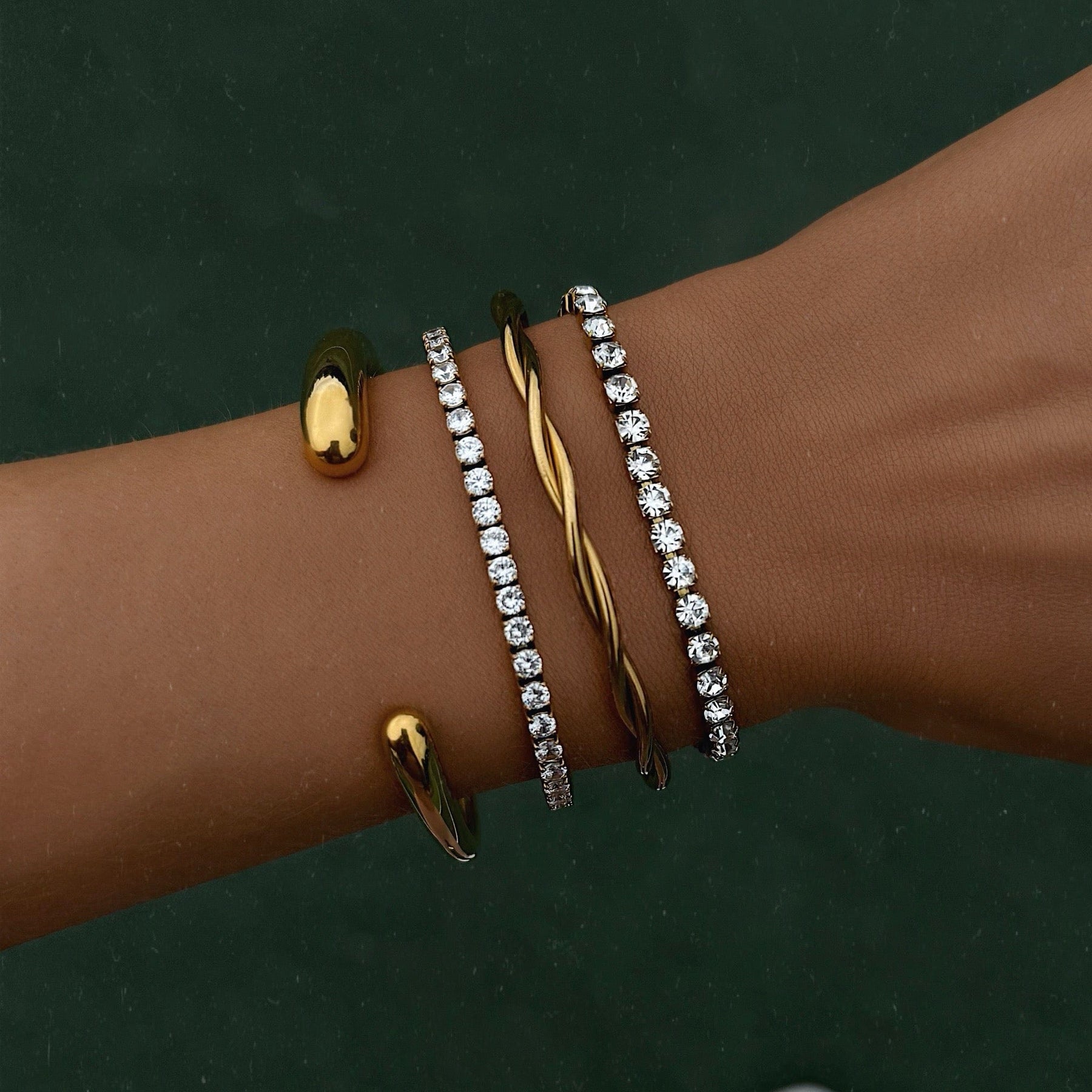 Monroe Tennis Bracelet