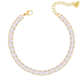 Bohomoon Stainless Steel Louise Tennis Bracelet