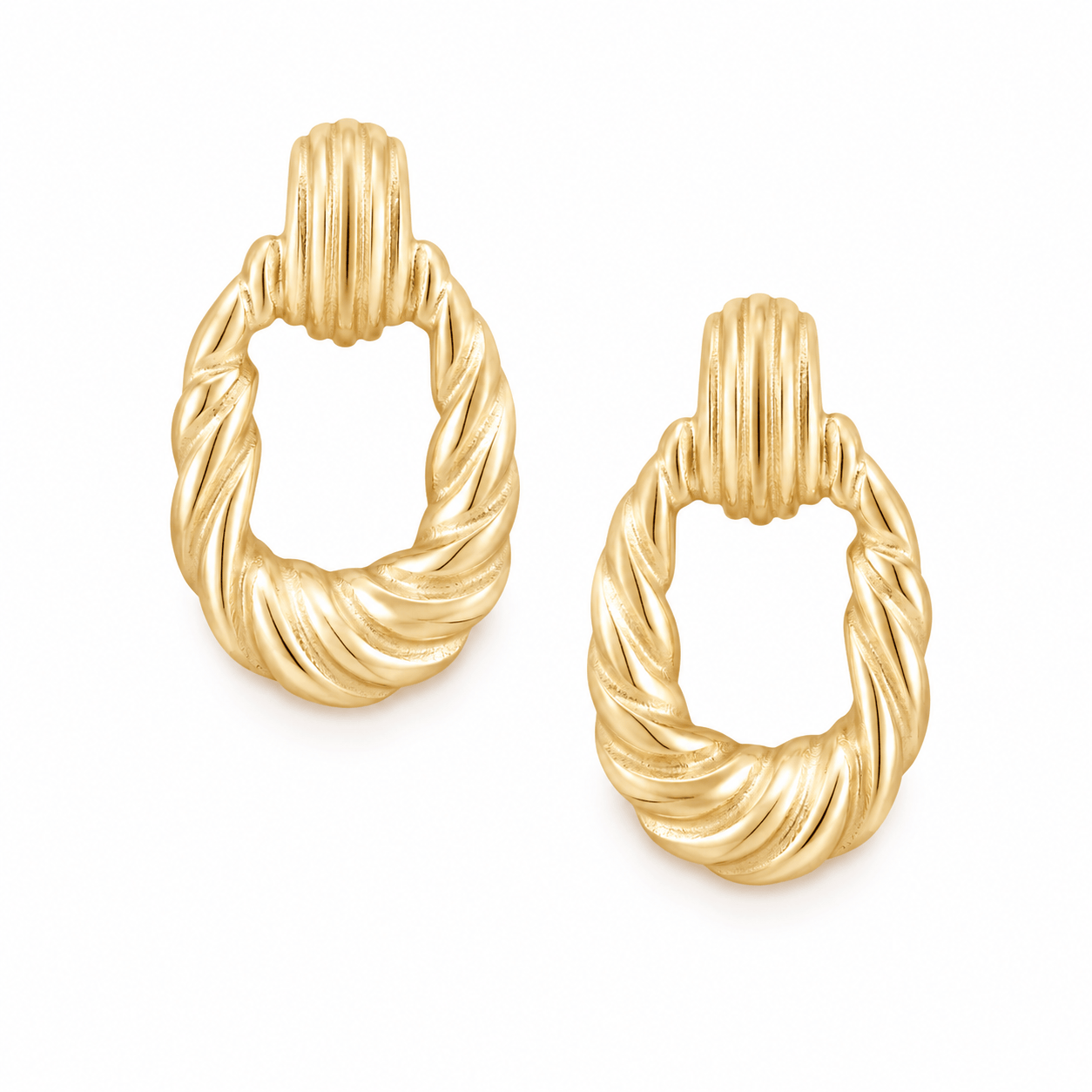 Bohomoon Stainless Steel Lourdes Stud Earrings