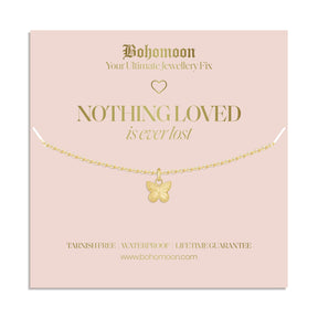 Bohomoon Stainless Steel Loved Not Lost Necklace