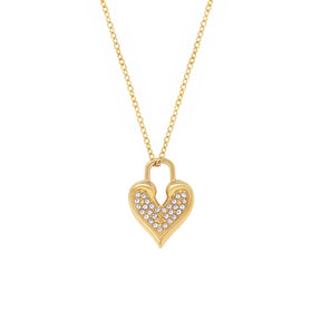 BohoMoon Stainless Steel Lovers Necklace Gold