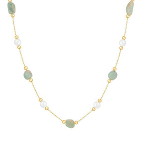 Bohomoon Stainless Steel Luau Choker Necklace