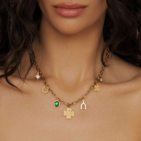 Bohomoon Stainless Steel Lucky Girl Syndrome Necklace