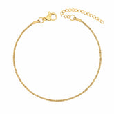 BohoMoon Stainless Steel Lyla Anklet Gold