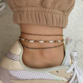 BohoMoon Stainless Steel Lyla Anklet