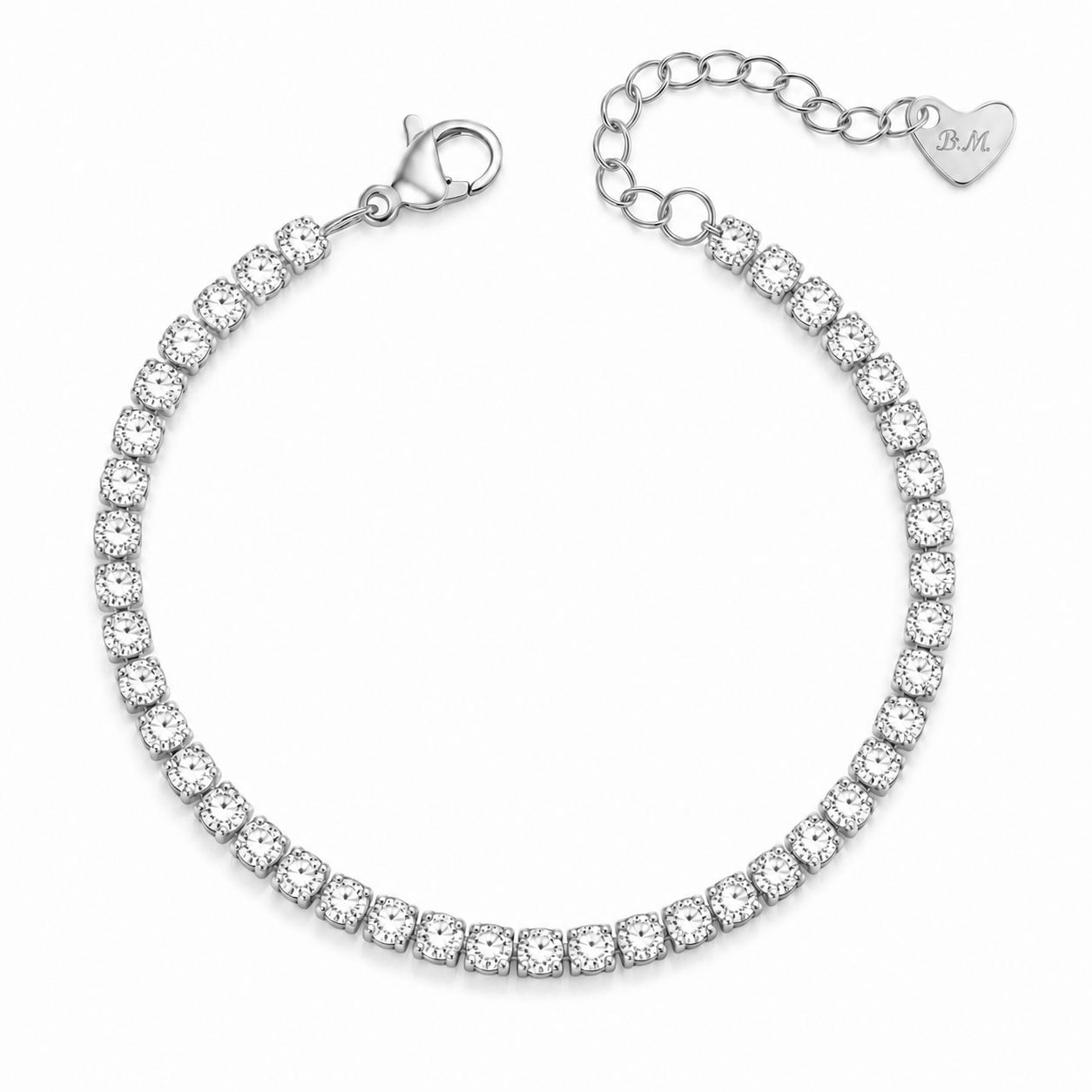 Bohomoon Stainless Steel Mademoiselle Tennis Bracelet