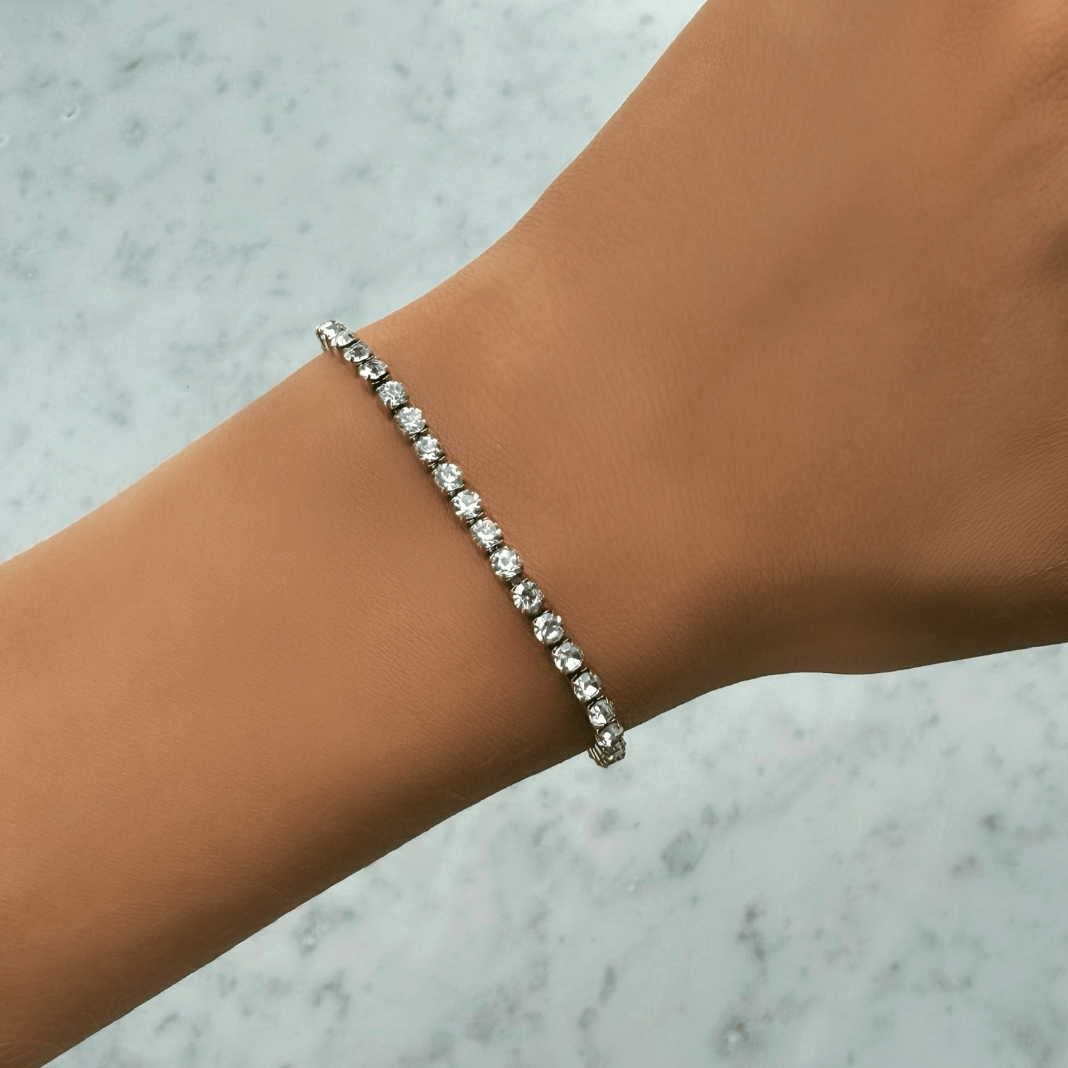 Bohomoon Stainless Steel Mademoiselle Tennis Bracelet