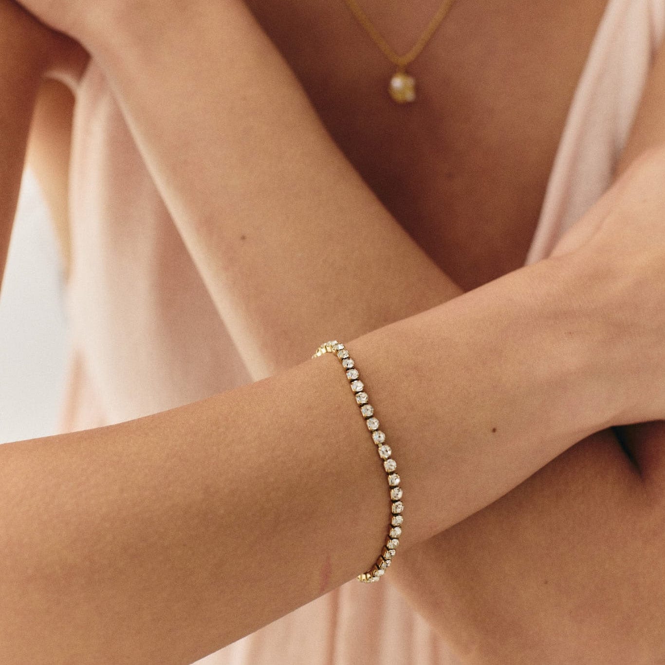 Bohomoon Stainless Steel Mademoiselle Tennis Bracelet