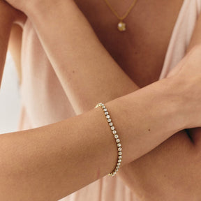 Bohomoon Stainless Steel Mademoiselle Tennis Bracelet