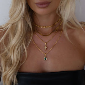 BohoMoon Stainless Steel Maeva Necklace Gold