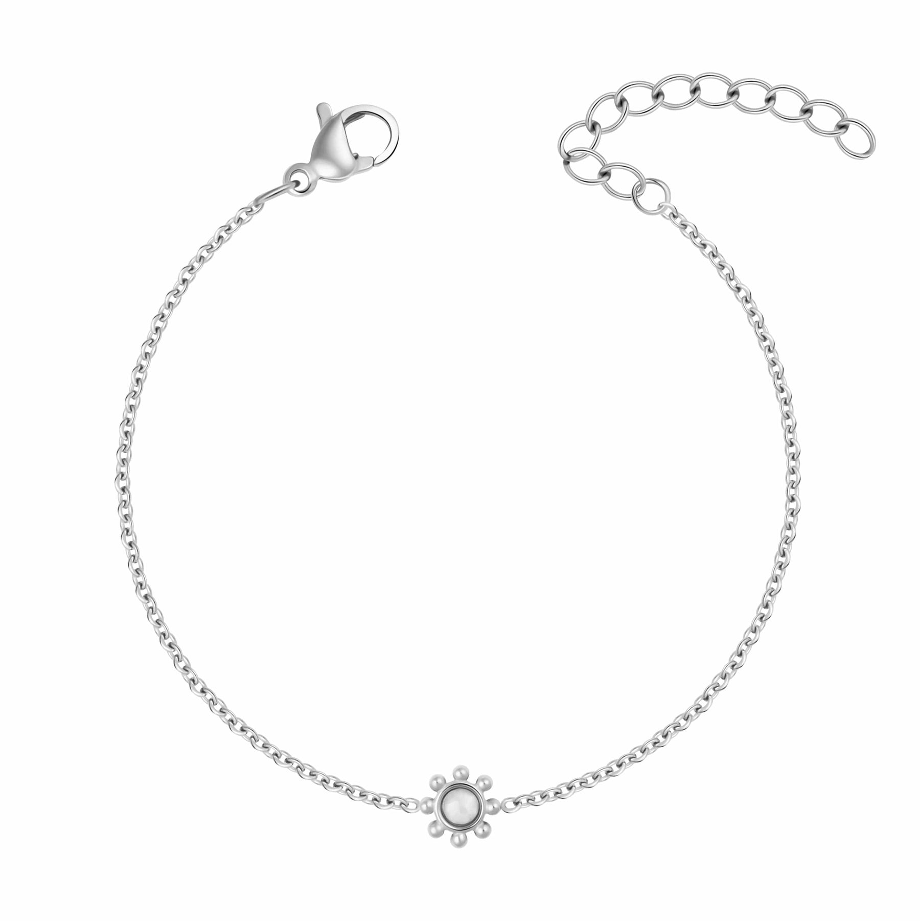 Bohomoon Stainless Steel Magnolia Opal Bracelet