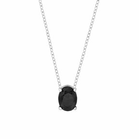 BohoMoon Stainless Steel Maia Necklace Silver / Black