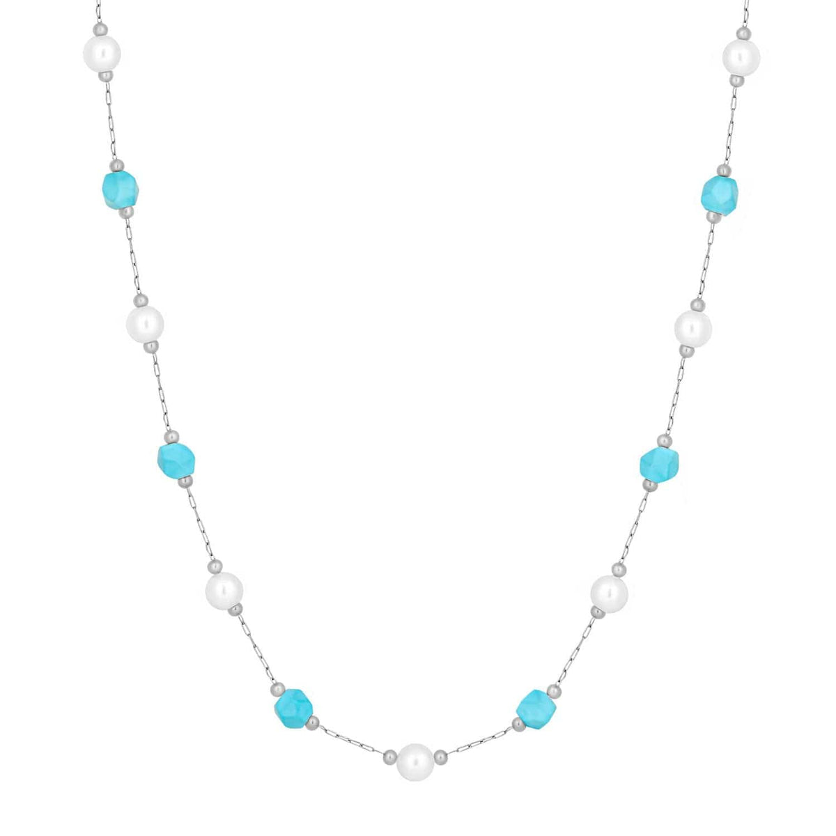 Bohomoon Stainless Steel Malaya Pearl Necklace