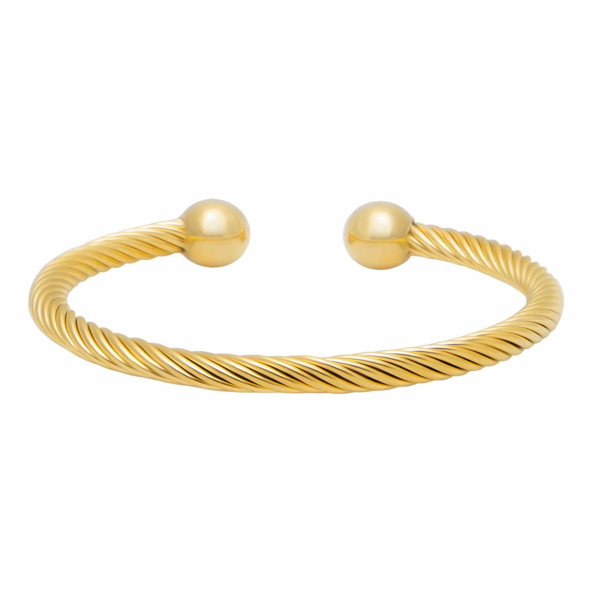 BohoMoon Stainless Steel Mariana Cuff Bracelet Gold