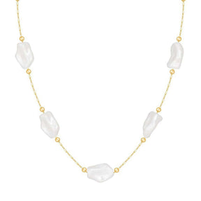 Bohomoon Stainless Steel Martha Pearl Choker