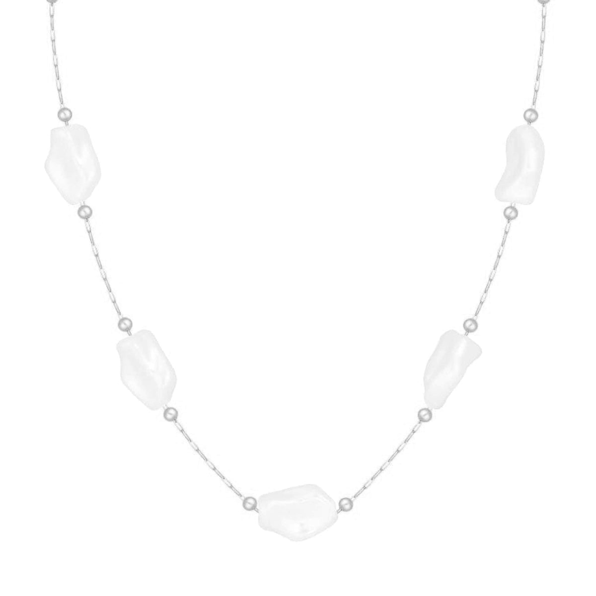 Bohomoon Stainless Steel Martha Pearl Choker