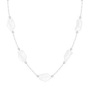 Bohomoon Stainless Steel Martha Pearl Choker