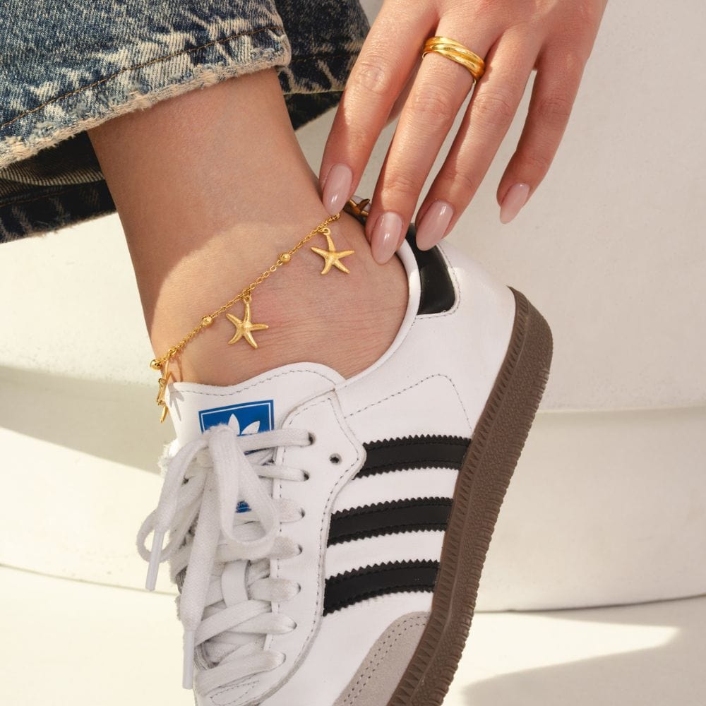 Bohomoon Stainless Steel Maui Anklet