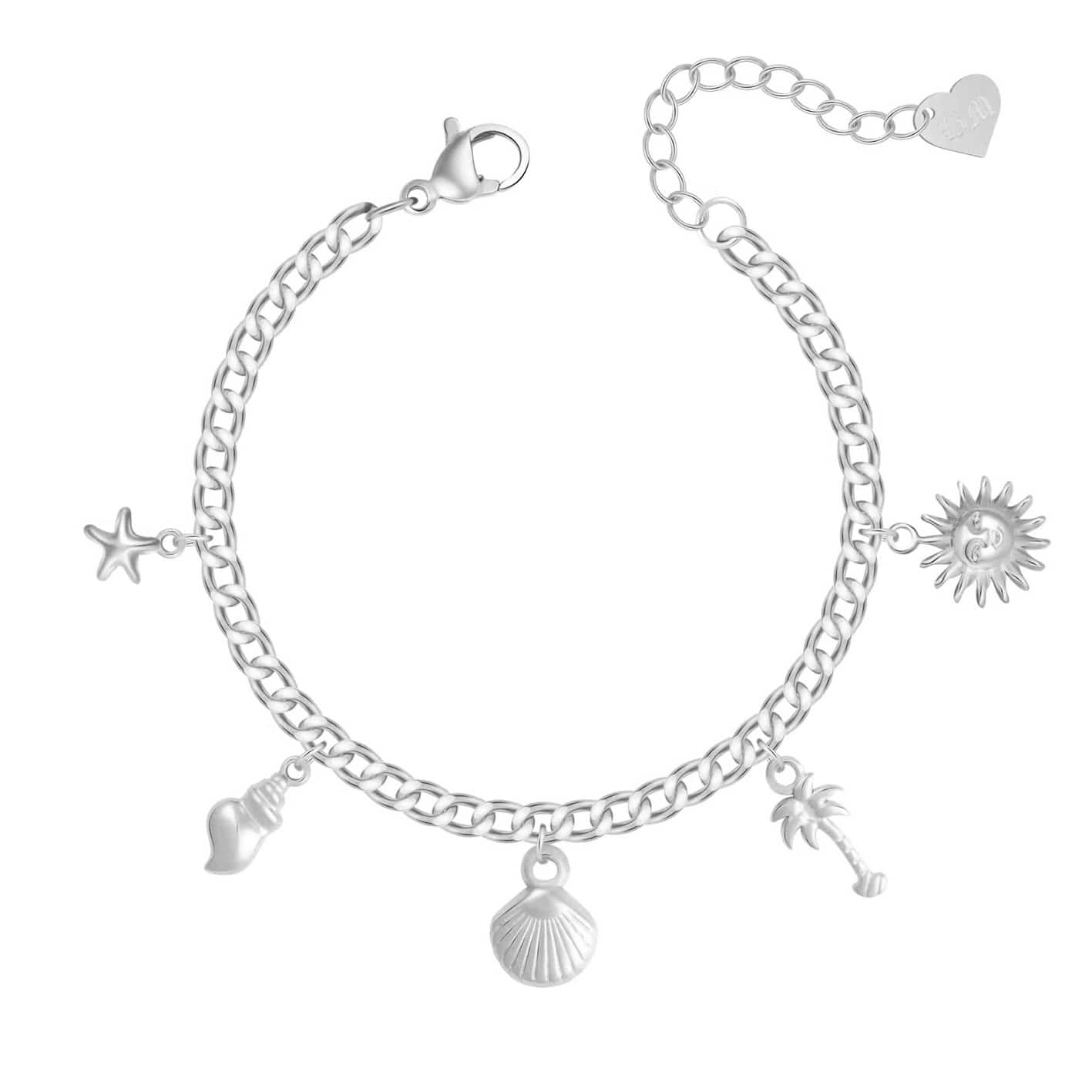 Bohomoon Stainless Steel Mediterranean Charm Bracelet