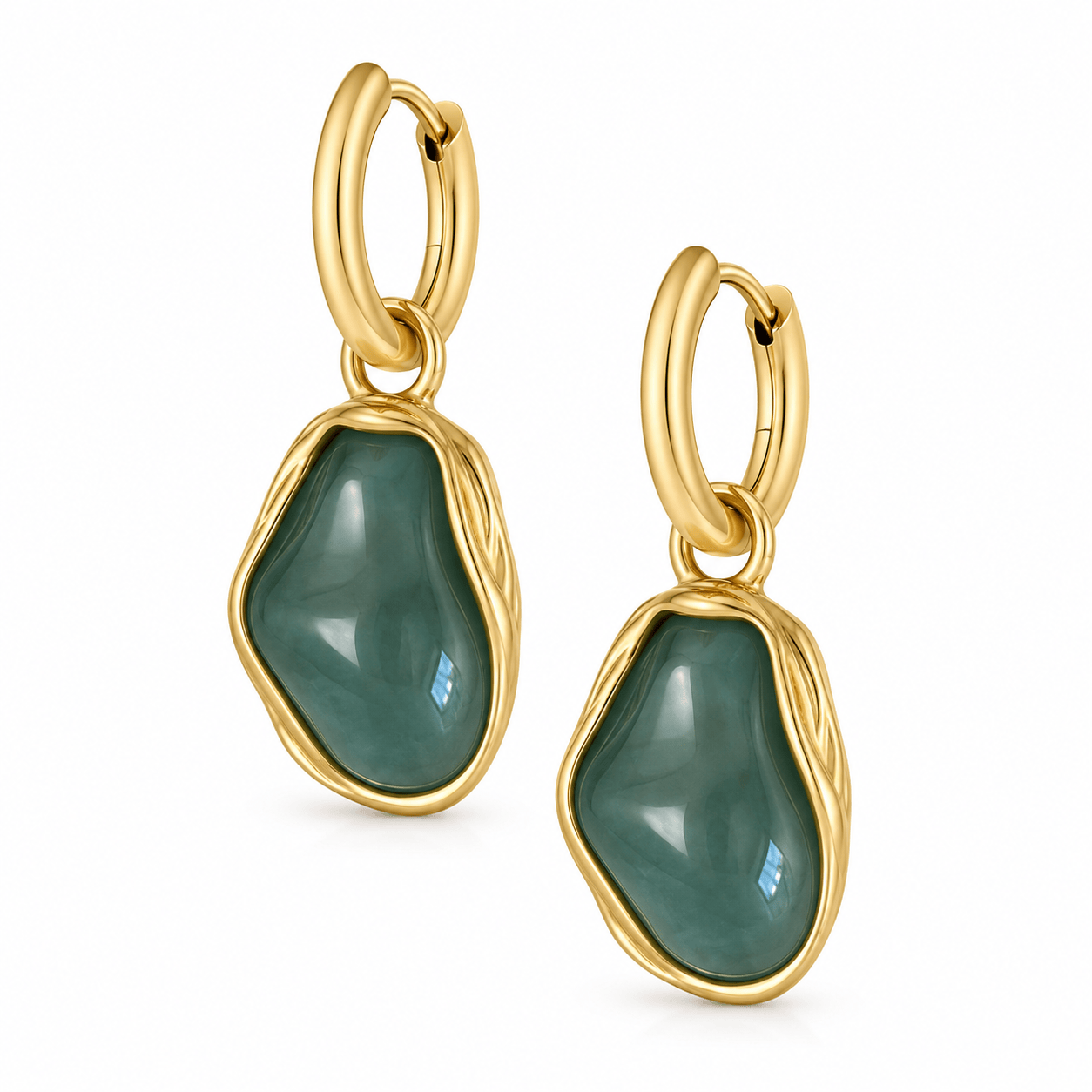 Bohomoon Stainless Steel Melrose Hoop Earrings