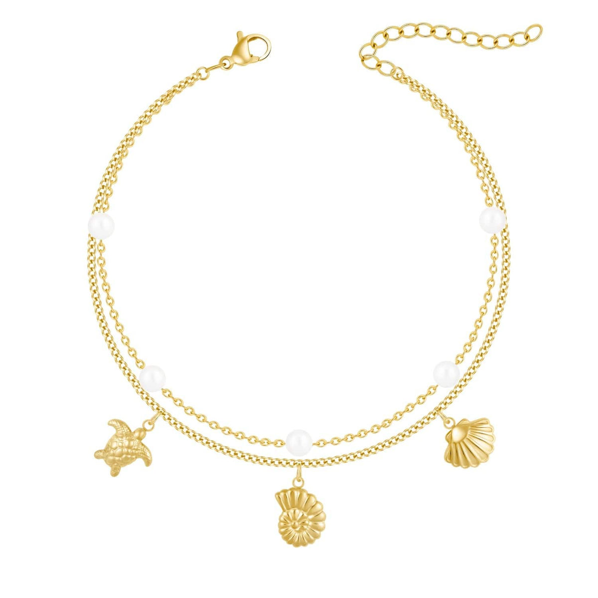 Bohomoon Stainless Steel Meredith Anklet