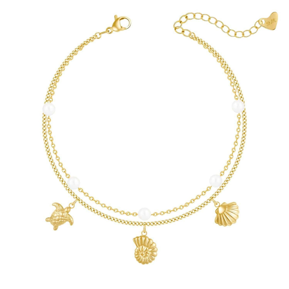 Bohomoon Stainless Steel Meredith Anklet