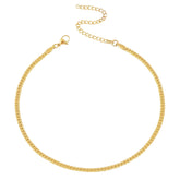 BohoMoon Stainless Steel Mia Choker / Necklace Gold / Choker