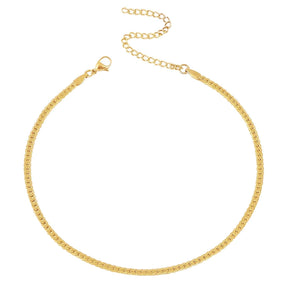 BohoMoon Stainless Steel Mia Choker / Necklace Gold / Choker