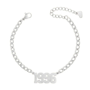 BohoMoon Stainless Steel Miracle Year Bracelet Silver / 91