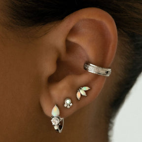 Bohomoon Stainless Steel Misty Ear Cuff