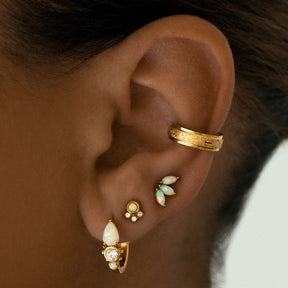 Bohomoon Stainless Steel Misty Ear Cuff