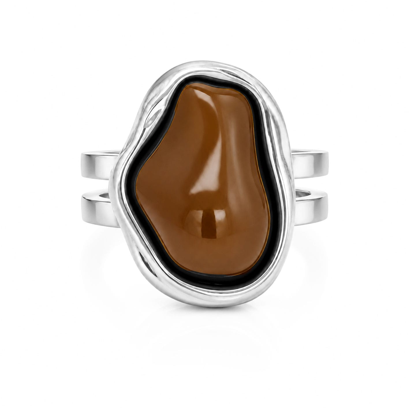 Bohomoon Stainless Steel Mocha Ring