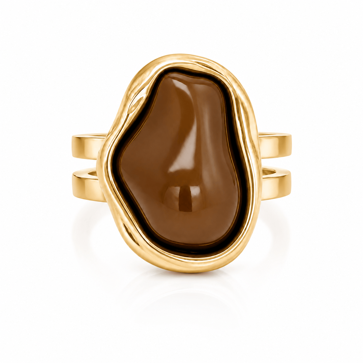 Bohomoon Stainless Steel Mocha Ring