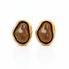 Bohomoon Stainless Steel Mocha Stud Earrings