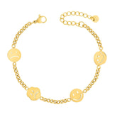 BohoMoon Stainless Steel Moodswing Bracelet Gold