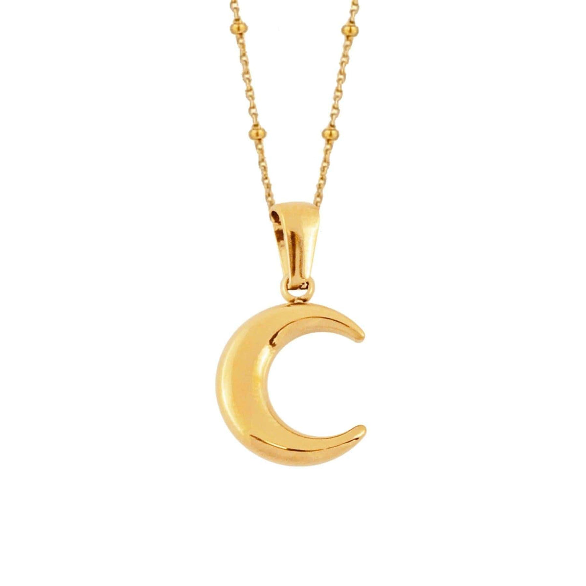BOHOMOON Stainless Steel Moonlight Necklace Gold