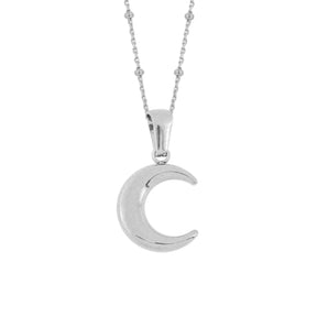 BOHOMOON Stainless Steel Moonlight Necklace Silver