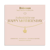 Bohomoon Stainless Steel Mother's Day Necklace