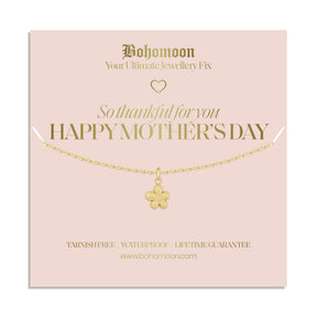 Bohomoon Stainless Steel Mother's Day Necklace