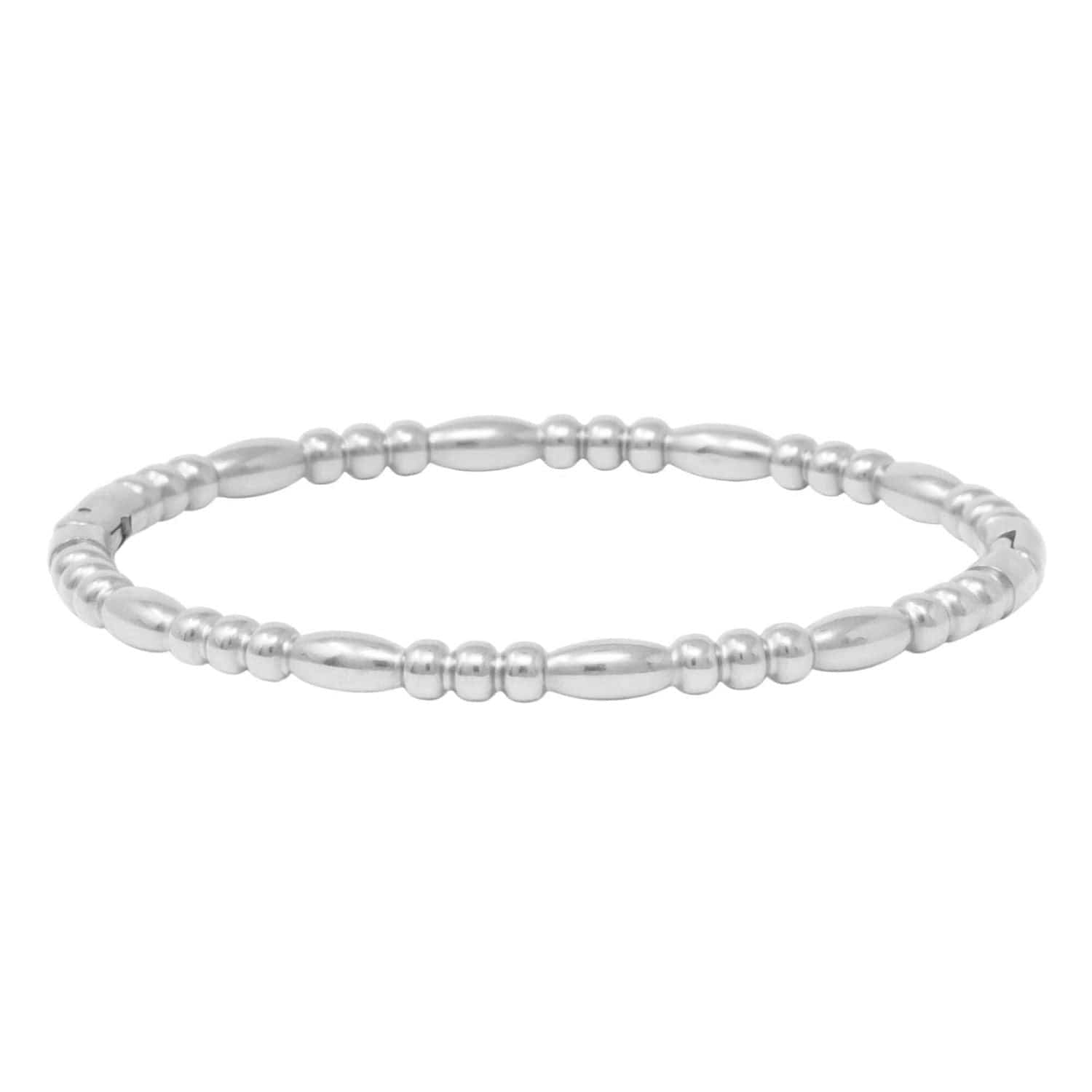 BohoMoon Stainless Steel Motivation Bracelet Silver